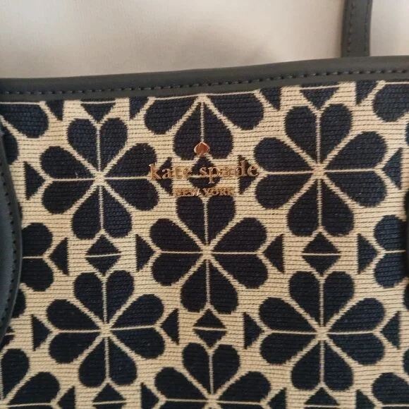Kate Spade Flower Jacquard Market Tote - Picture 2 of 4